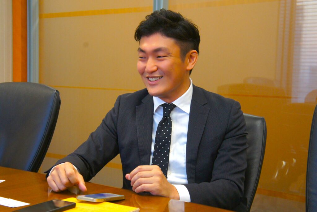 当時の話をにこやかに語る西澤さん
