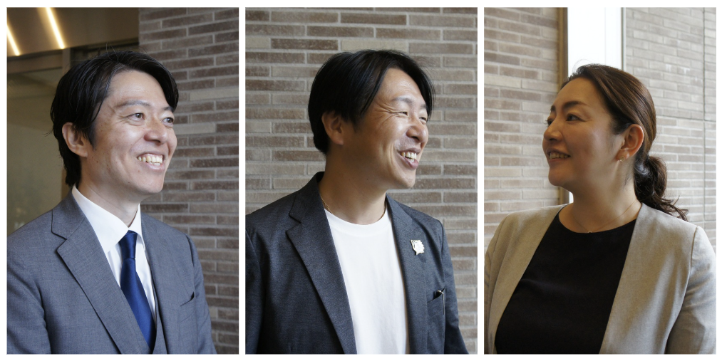 エーザイアルムナイ　森田さん、滝井さん、篠さん