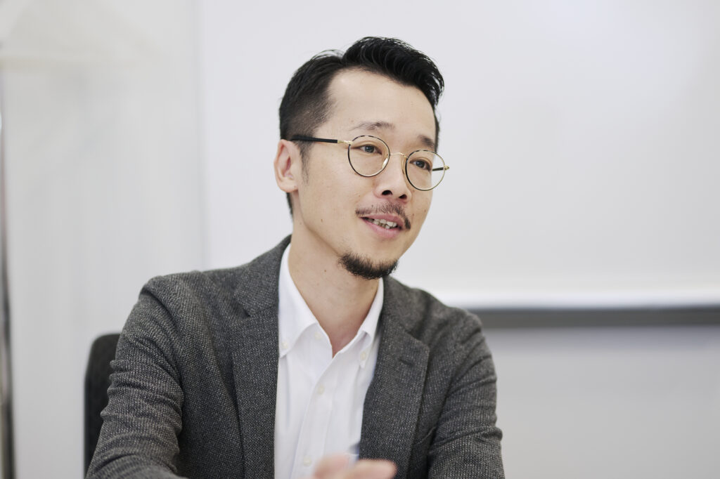 再入社について語るGSK社員濱田氏