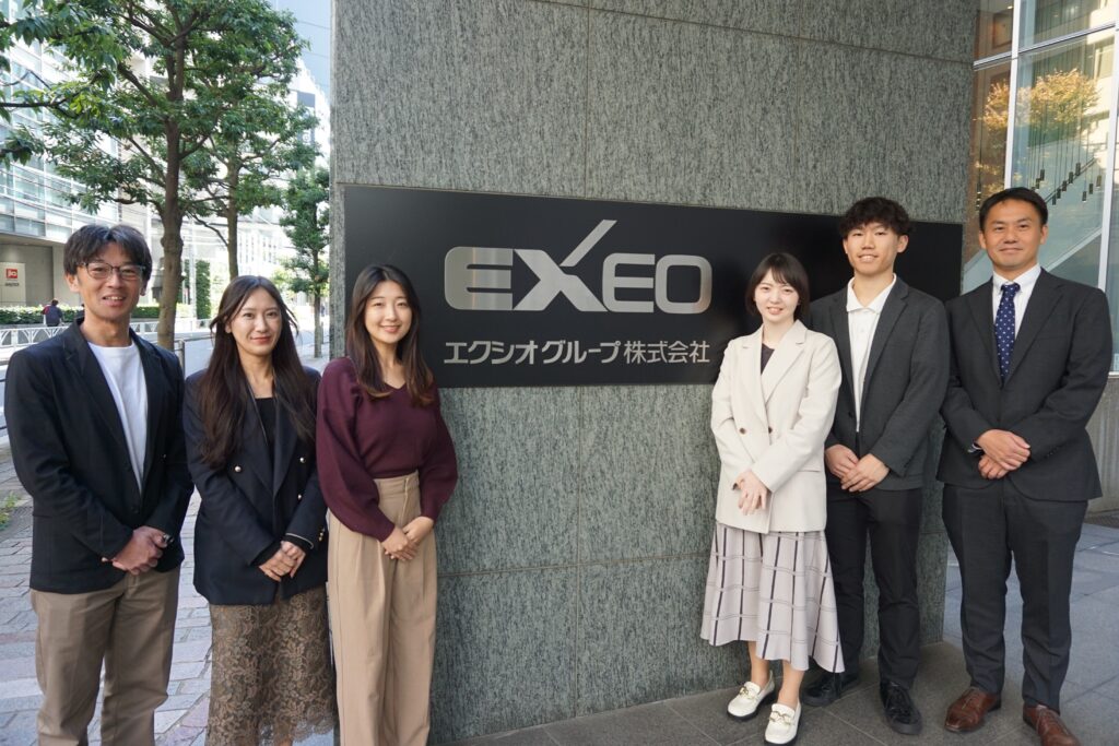 エクシオグループ人財開発部の皆さん