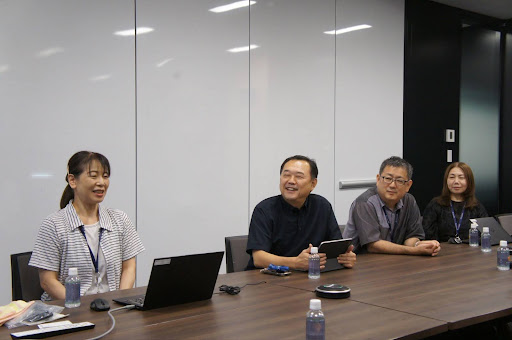 アルムナイとの意見交換会の様子