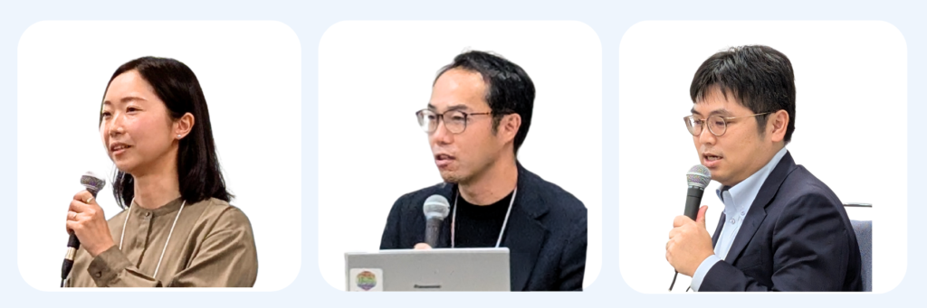 アルムナイ２名と再入社者１名