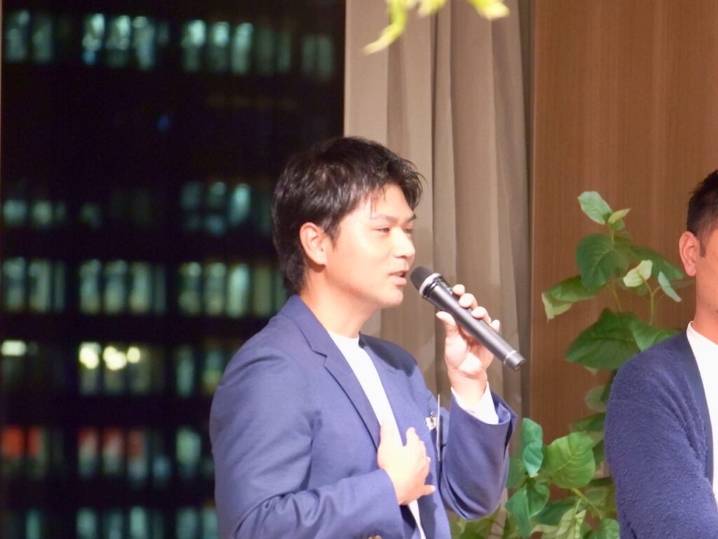 登壇者の水沼さん