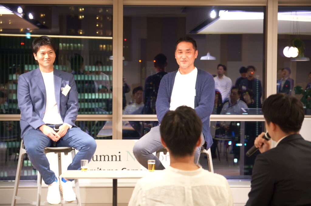 参加者からの質問を受ける様子